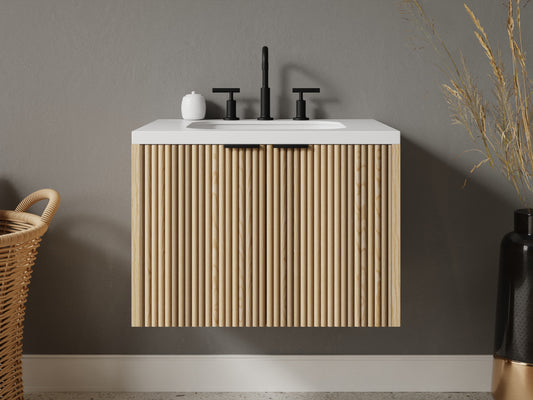 reeded - ash - front