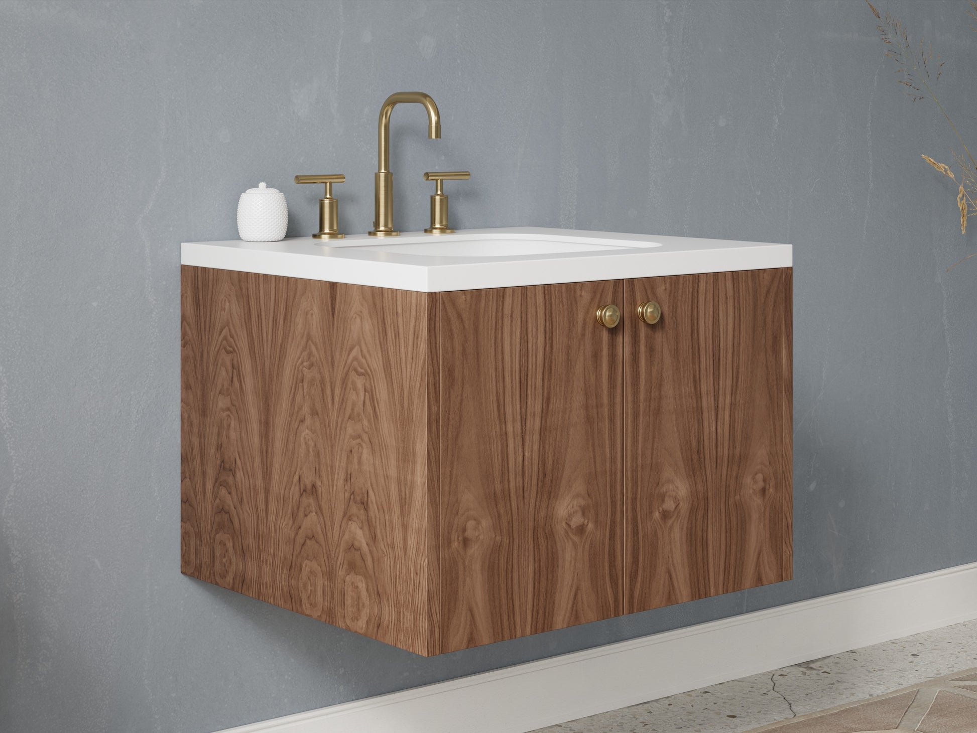 standard - walnut - side