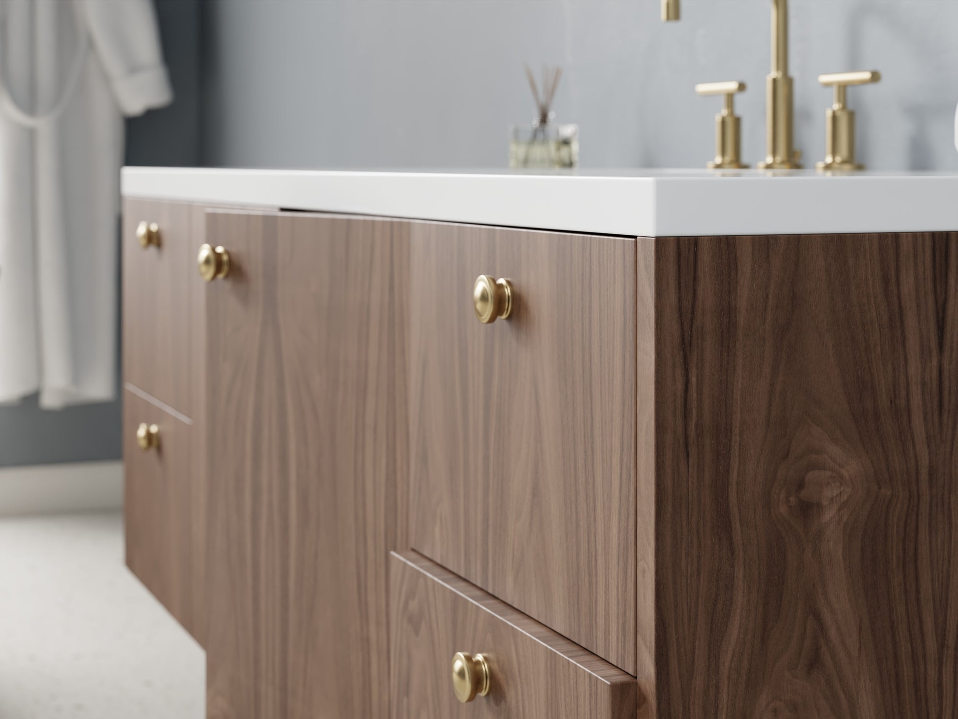 standard - walnut - closeup