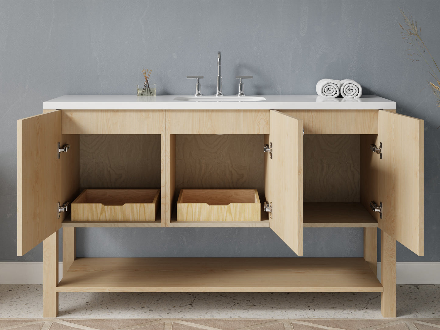 standard - maple - open